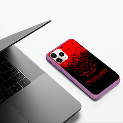 Чехол iPhone 11 Pro матовый Overlord, цвет: 3D-фиолетовый — фото 2