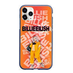 Чехол iPhone 11 Pro матовый Billie Eilish: Yellow Mood