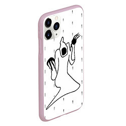 Чехол iPhone 11 Pro матовый KIZARU - Karmageddon, цвет: 3D-розовый — фото 2