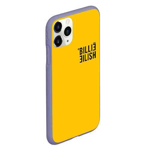 Чехол iPhone 11 Pro матовый BILLIE EILISH: Reverse / 3D-Серый – фото 2
