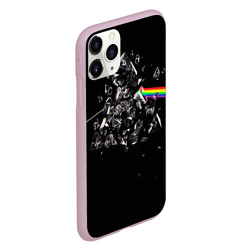 Чехол iPhone 11 Pro матовый PINK FLOYD / 3D-Розовый – фото 2