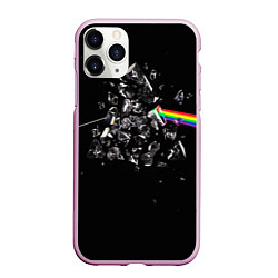 Чехол iPhone 11 Pro матовый PINK FLOYD, цвет: 3D-розовый