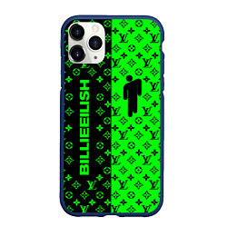 Чехол iPhone 11 Pro матовый BILLIE EILISH x LV Green, цвет: 3D-тёмно-синий