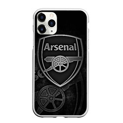 Чехол iPhone 11 Pro матовый Arsenal, цвет: 3D-белый