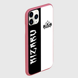 Чехол iPhone 11 Pro матовый KIZARU, цвет: 3D-малиновый — фото 2