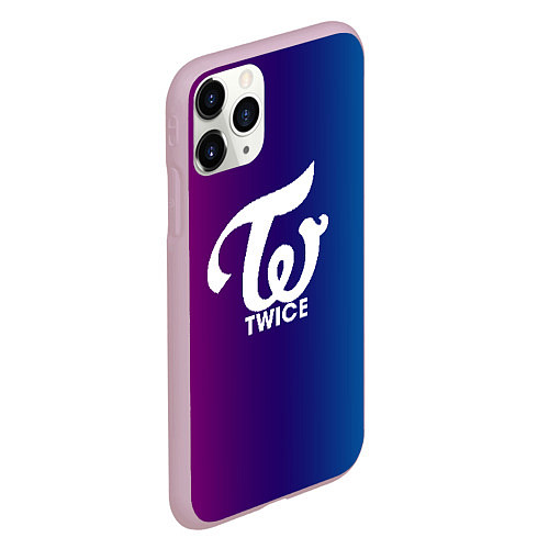 Чехол iPhone 11 Pro матовый TWICE / 3D-Розовый – фото 2