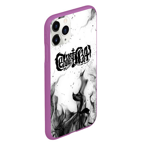 Чехол iPhone 11 Pro матовый СЕКТОР ГАЗА / 3D-Фиолетовый – фото 2