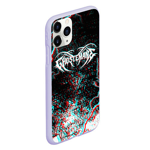 Чехол iPhone 11 Pro матовый GHOSTEMANE / 3D-Светло-сиреневый – фото 2