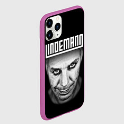 Чехол iPhone 11 Pro матовый LINDEMANN, цвет: 3D-фиолетовый — фото 2