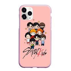 Чехол iPhone 11 Pro матовый Stray Kids