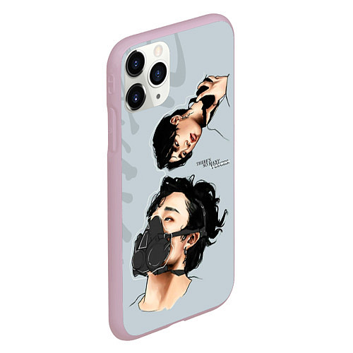 Чехол iPhone 11 Pro матовый Stray Kids / 3D-Розовый – фото 2