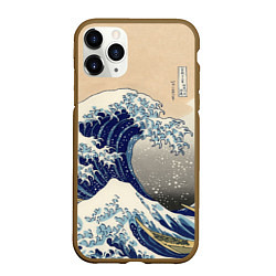 Чехол iPhone 11 Pro матовый Kanagawa Wave Art