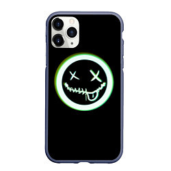 Чехол iPhone 11 Pro матовый SMLМОД, цвет: 3D-серый