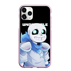 Чехол iPhone 11 Pro матовый UNDERTALE, цвет: 3D-розовый