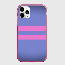 Чехол iPhone 11 Pro матовый ФРИСК FRISK, цвет: 3D-малиновый