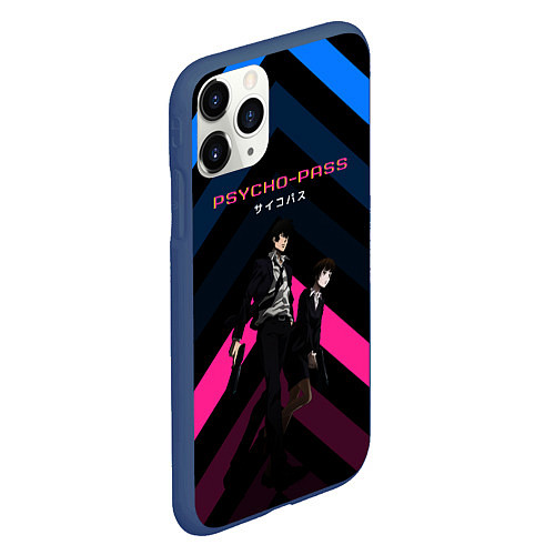 Чехол iPhone 11 Pro матовый Sinners of the system / 3D-Тёмно-синий – фото 2