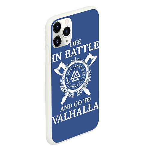 Чехол iPhone 11 Pro матовый Vikings Valhalla / 3D-Белый – фото 2