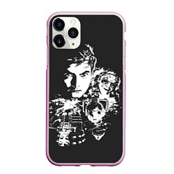 Чехол iPhone 11 Pro матовый Doctor Who, цвет: 3D-розовый