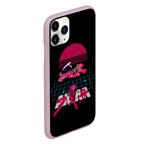 Чехол iPhone 11 Pro матовый Akirа / 3D-Розовый – фото 2