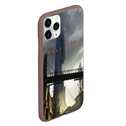 Чехол iPhone 11 Pro матовый HALF LIFE, цвет: 3D-коричневый — фото 2