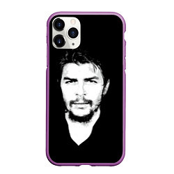 Чехол iPhone 11 Pro матовый Че Гевара, цвет: 3D-фиолетовый