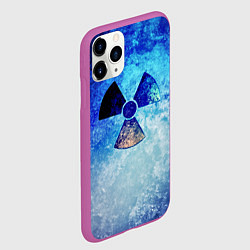 Чехол iPhone 11 Pro матовый STALKER ZONE, цвет: 3D-фиолетовый — фото 2