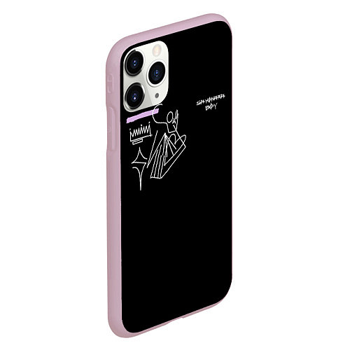 Чехол iPhone 11 Pro матовый SAYONARA BOY / 3D-Розовый – фото 2