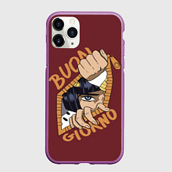 Чехол iPhone 11 Pro матовый Приключения ДжоДжо, цвет: 3D-фиолетовый