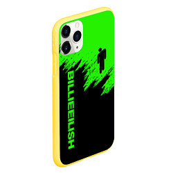 Чехол iPhone 11 Pro матовый BILLIE EILISH, цвет: 3D-желтый — фото 2
