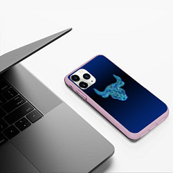 Чехол iPhone 11 Pro матовый Знаки Зодиака Телец, цвет: 3D-розовый — фото 2