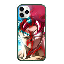 Чехол iPhone 11 Pro матовый Dragon Ball, цвет: 3D-темно-зеленый