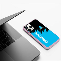 Чехол iPhone 11 Pro матовый DETROIT BECOME HUMAN, цвет: 3D-розовый — фото 2