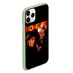 Чехол iPhone 11 Pro матовый Roxette, цвет: 3D-салатовый — фото 2