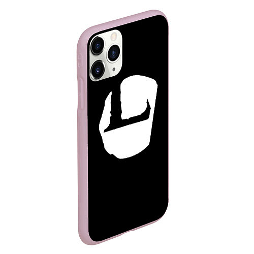Чехол iPhone 11 Pro матовый Louna / 3D-Розовый – фото 2