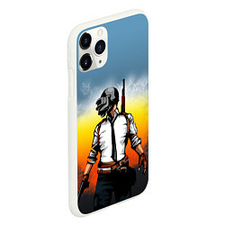 Чехол iPhone 11 Pro матовый PUBG, цвет: 3D-белый — фото 2