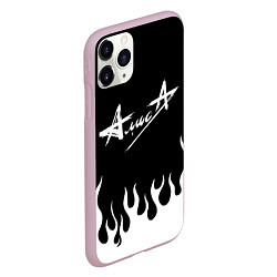 Чехол iPhone 11 Pro матовый Алиса, цвет: 3D-розовый — фото 2