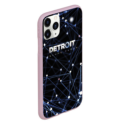 Чехол iPhone 11 Pro матовый Detroit:Become Human Exclusive / 3D-Розовый – фото 2