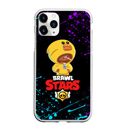 Чехол iPhone 11 Pro матовый BRAWL STARS SALLY LEON, цвет: 3D-белый