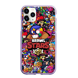 Чехол iPhone 11 Pro матовый BRAWL STARS EL PRIMO