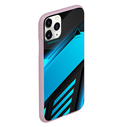 Чехол iPhone 11 Pro матовый Detroit RK900 / 3D-Розовый – фото 2