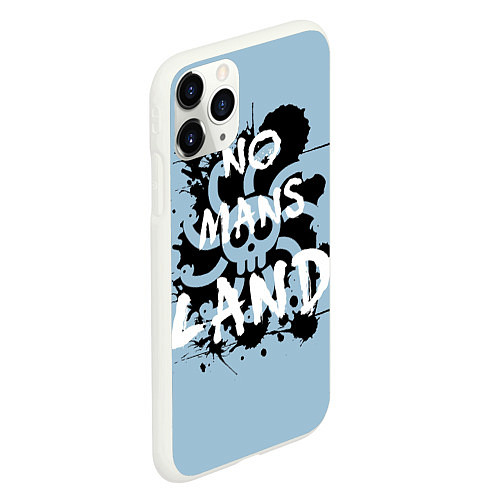 Чехол iPhone 11 Pro матовый One Piece No Mans Land / 3D-Белый – фото 2