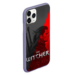 Чехол iPhone 11 Pro матовый THE WITCHER, цвет: 3D-серый — фото 2