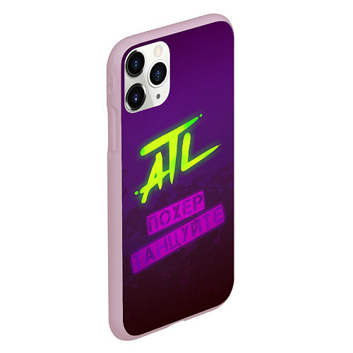 Чехол iPhone 11 Pro матовый ATL / 3D-Розовый – фото 2