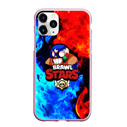 Чехол iPhone 11 Pro матовый Brawl Stars El Primo