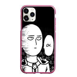 Чехол iPhone 11 Pro матовый ONE-PUNCH MAN