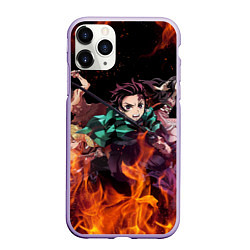 Чехол iPhone 11 Pro матовый KIMETSU NO YAIBA