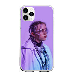 Чехол iPhone 11 Pro матовый BILLIE EILISH, цвет: 3D-белый