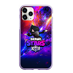 Чехол iPhone 11 Pro матовый BRAWL STARS CROW