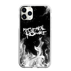 Чехол iPhone 11 Pro матовый My Chemical Romance, цвет: 3D-белый