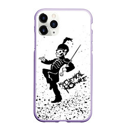 Чехол iPhone 11 Pro матовый My Chemical Romance, цвет: 3D-светло-сиреневый